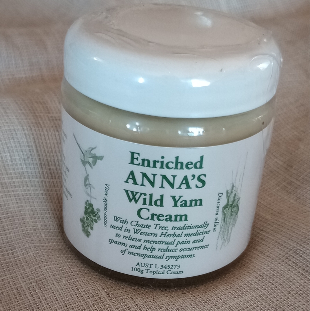 Anna Wild Yam Cream - White